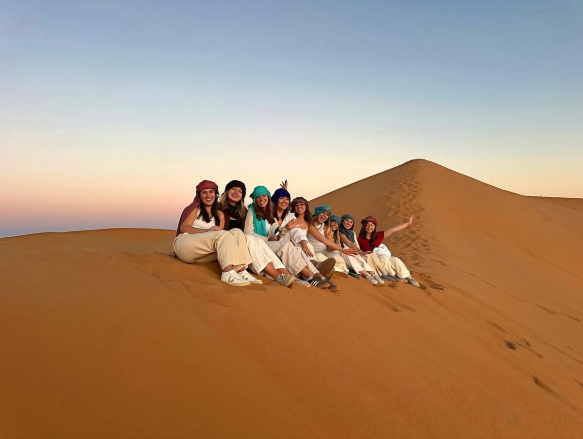 4 Day Morocco Student Tour exploring Marrakech, Atlas Mountains, Sahara Desert, and historic Kasbahs